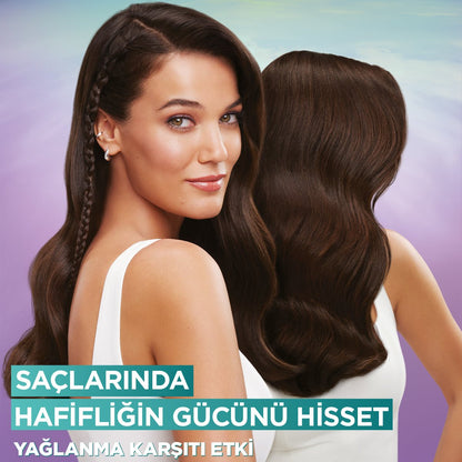 Loreal Paris Elseve Hydra [Hyaluronic] Pure Salisilik Asit içeren Yağlanma Karşıtı Nemlendirici Saç Kremi 250ml - Melori