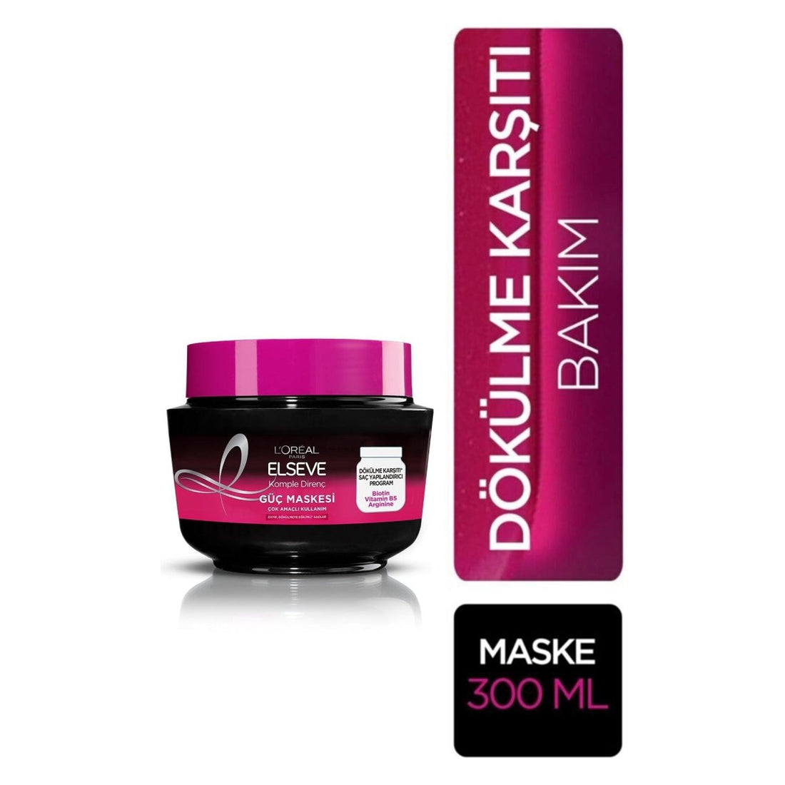 Loreal Paris Elseve Komple Direnç Dökülme Karşıtı Güç Maskesi 300 ml - Melori