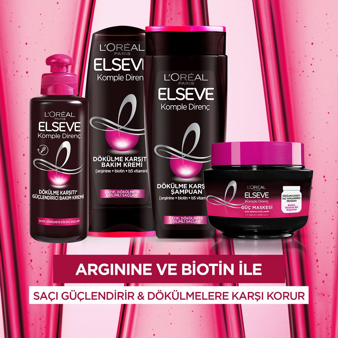 Loreal Paris Elseve Komple Direnç Dökülme Karşıtı Şampuan 360 ml - Melori