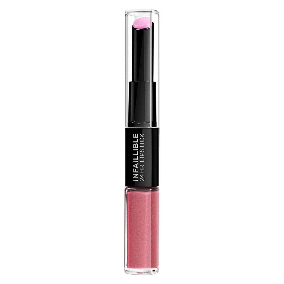 Loreal Paris Infaillible 2 - Step 24 Saat Kalıcı Likit Ruj &amp; Balm - 213 Toujours Teaberry - Melori