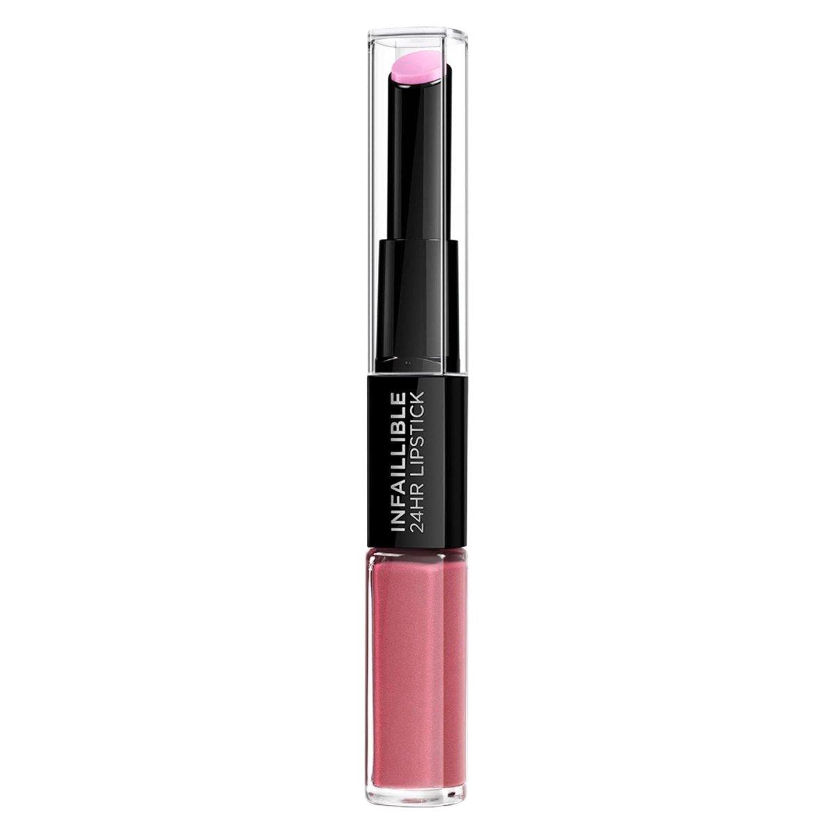 Loreal Paris Infaillible 2 - Step 24 Saat Kalıcı Likit Ruj &amp; Balm - 213 Toujours Teaberry - Melori