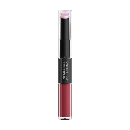 Loreal Paris Infaillible 2 - Step 24 Saat Kalıcı Likit Ruj &amp; Balm - 302 Rose Eternite - Melori
