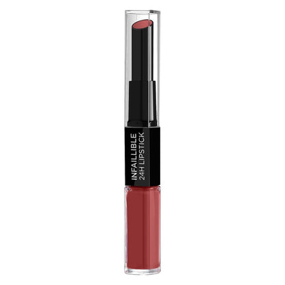 Loreal Paris Infaillible 2 - Step 24 Saat Kalıcı Likit Ruj &amp; Balm - 801 Toujours Toffee - Melori