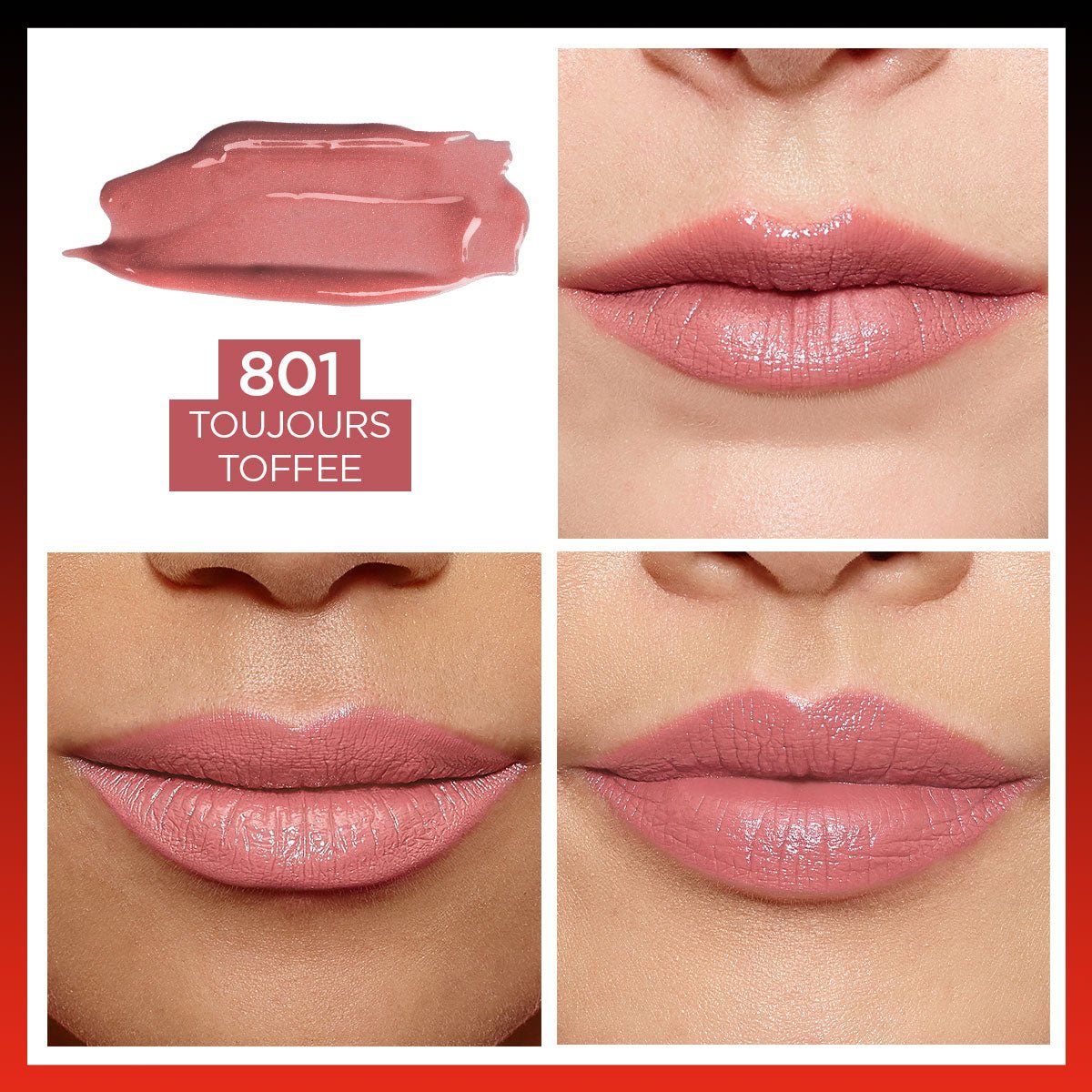 Loreal Paris Infaillible 2 - Step 24 Saat Kalıcı Likit Ruj &amp; Balm - 801 Toujours Toffee - Melori