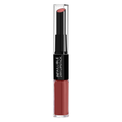 Loreal Paris Infaillible 2 - Step 24 Saat Kalıcı Likit Ruj &amp; Balm - 802 Forever Française - Melori