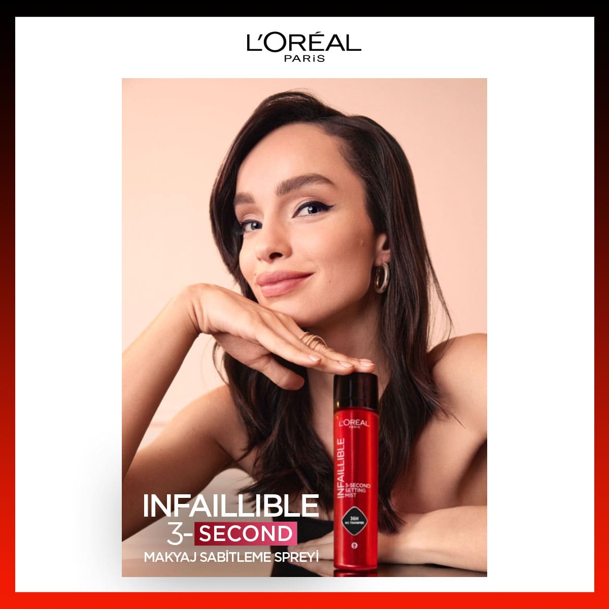 Loreal Paris Infaillible 3 - Second Makyaj Sabitleme Spreyi - Melori