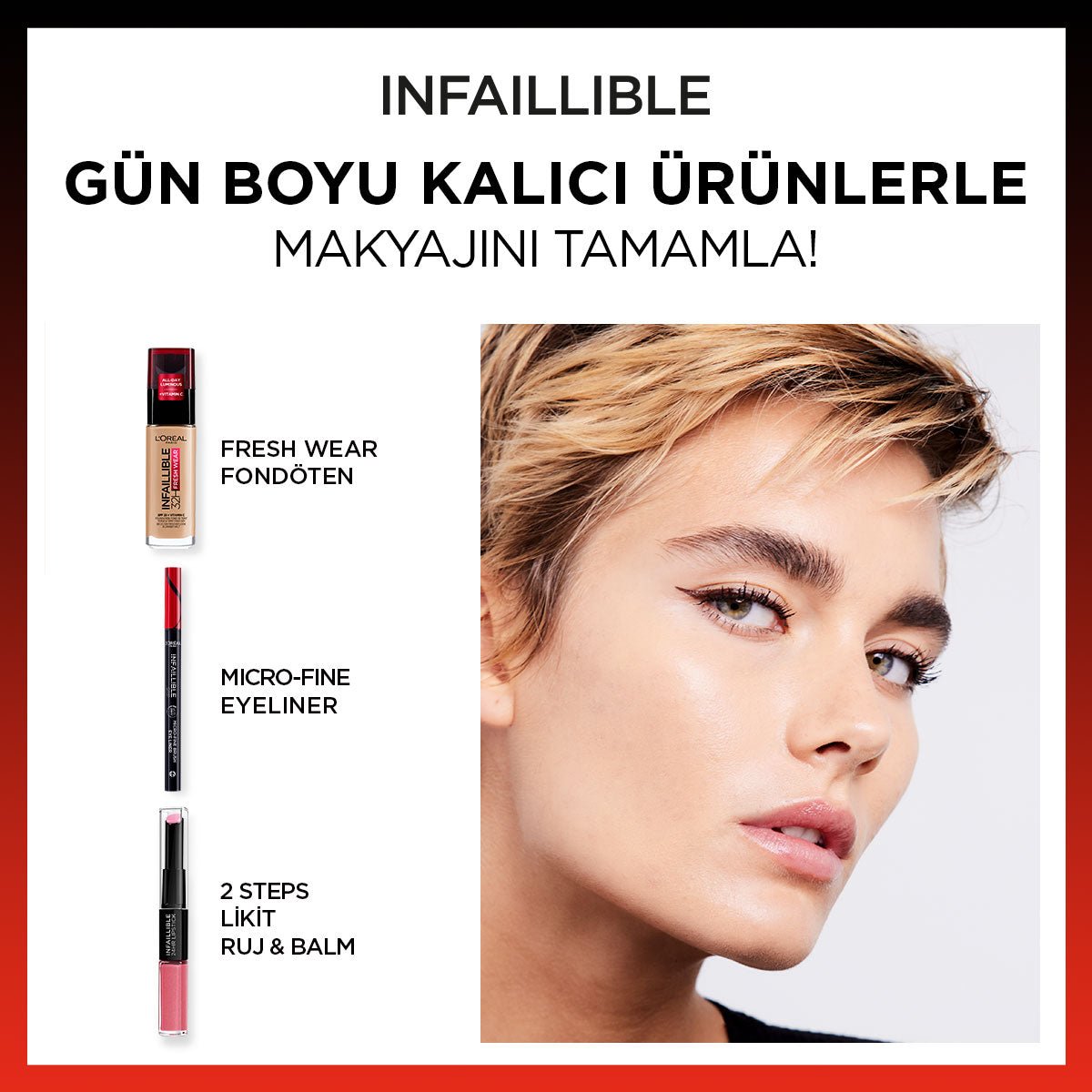 Loreal Paris Infaillible 36H Grip Micro Fine Eyeliner 04 Dew Berry - Melori