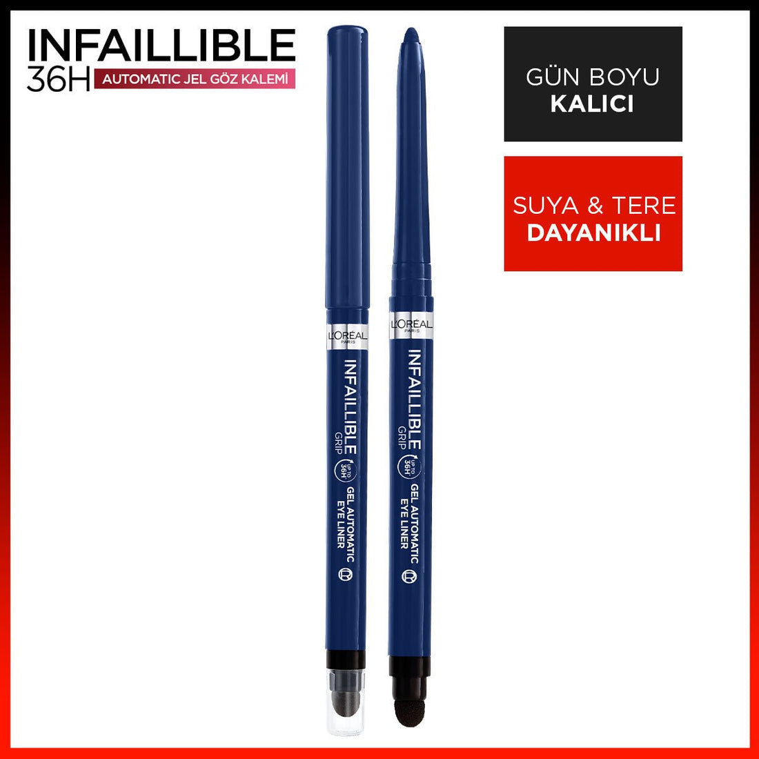 Loreal Paris Infaillible Automatic Jel Göz Kalemi - Mavi - Melori