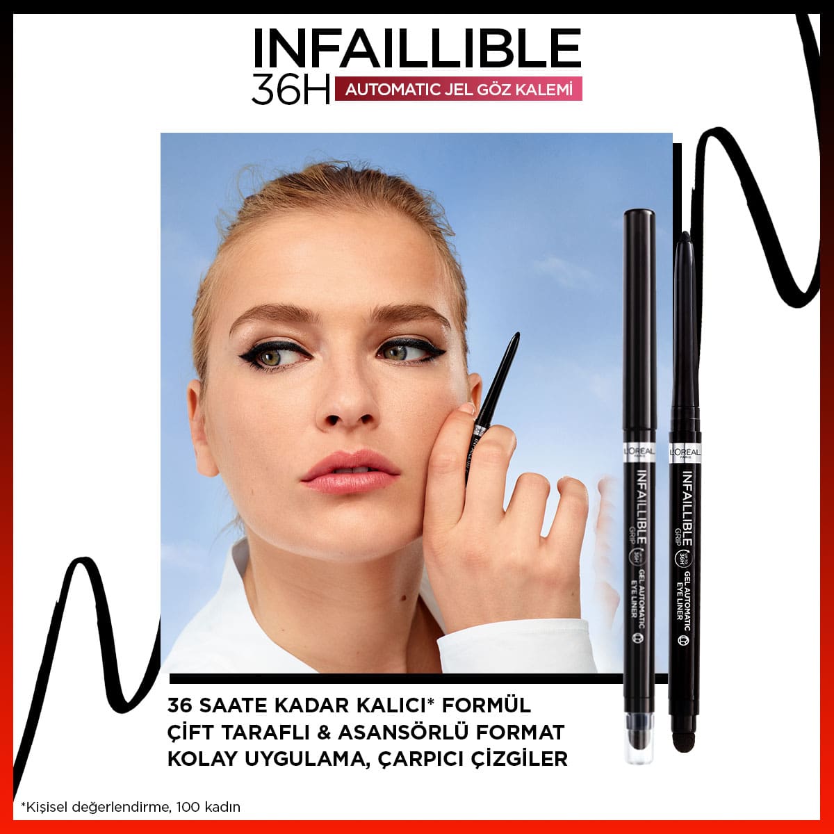 Loreal Paris Infaillible Göz Kalemi - 13 Velvet Bordeaux - Melori