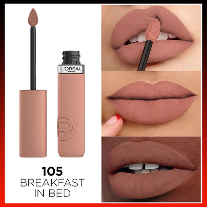 Loreal Paris Infaillible Matte Resistance Likit Mat Ruj - 105 Breakfast In Bed - Melori