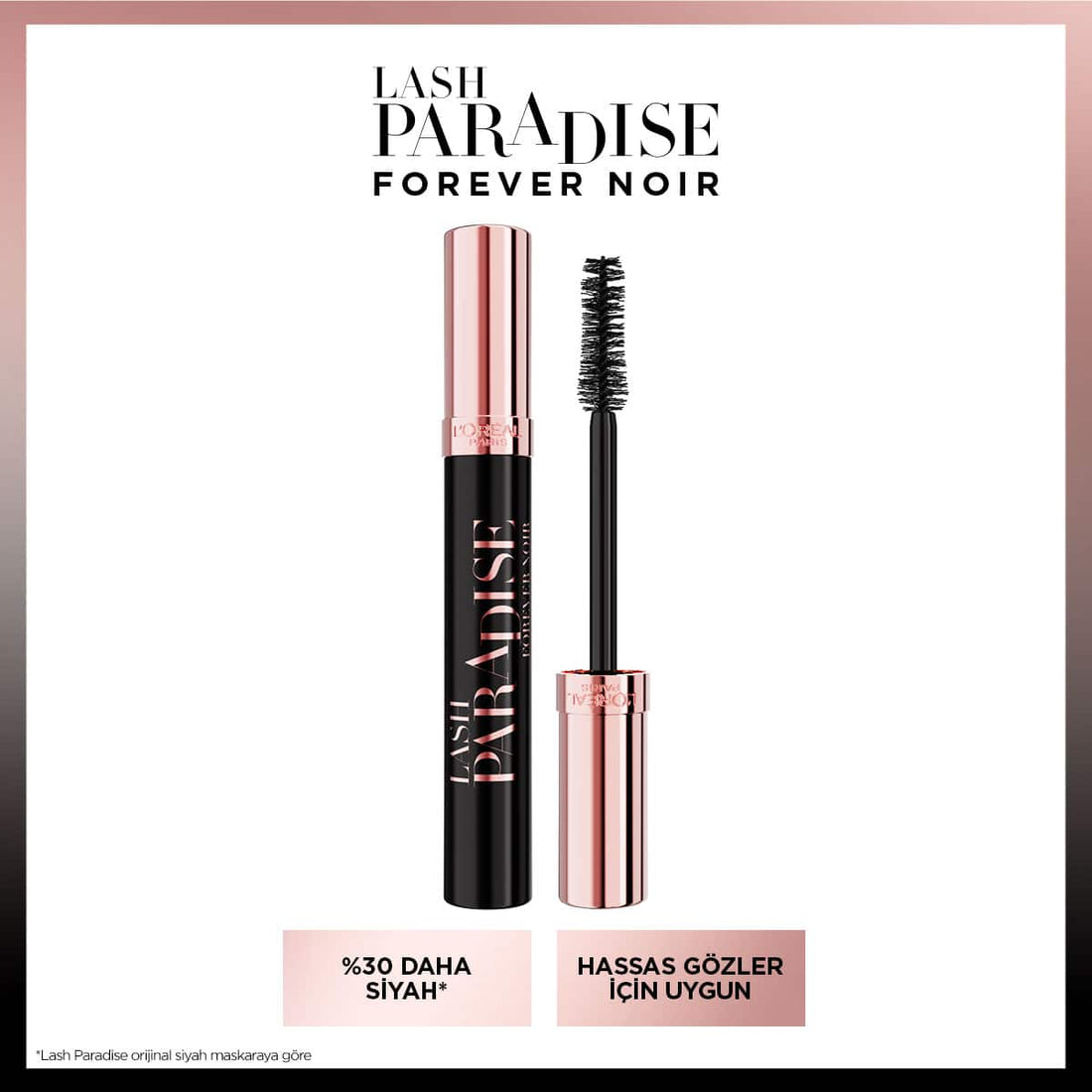 Loreal Paris Lash Paradise Forever Noir Maskara - Melori