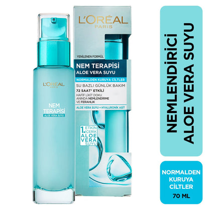 Loreal Paris Nem Terapisi Aloe Vera Suyu Normalden Kuruya Ciltler 70 ml - Melori