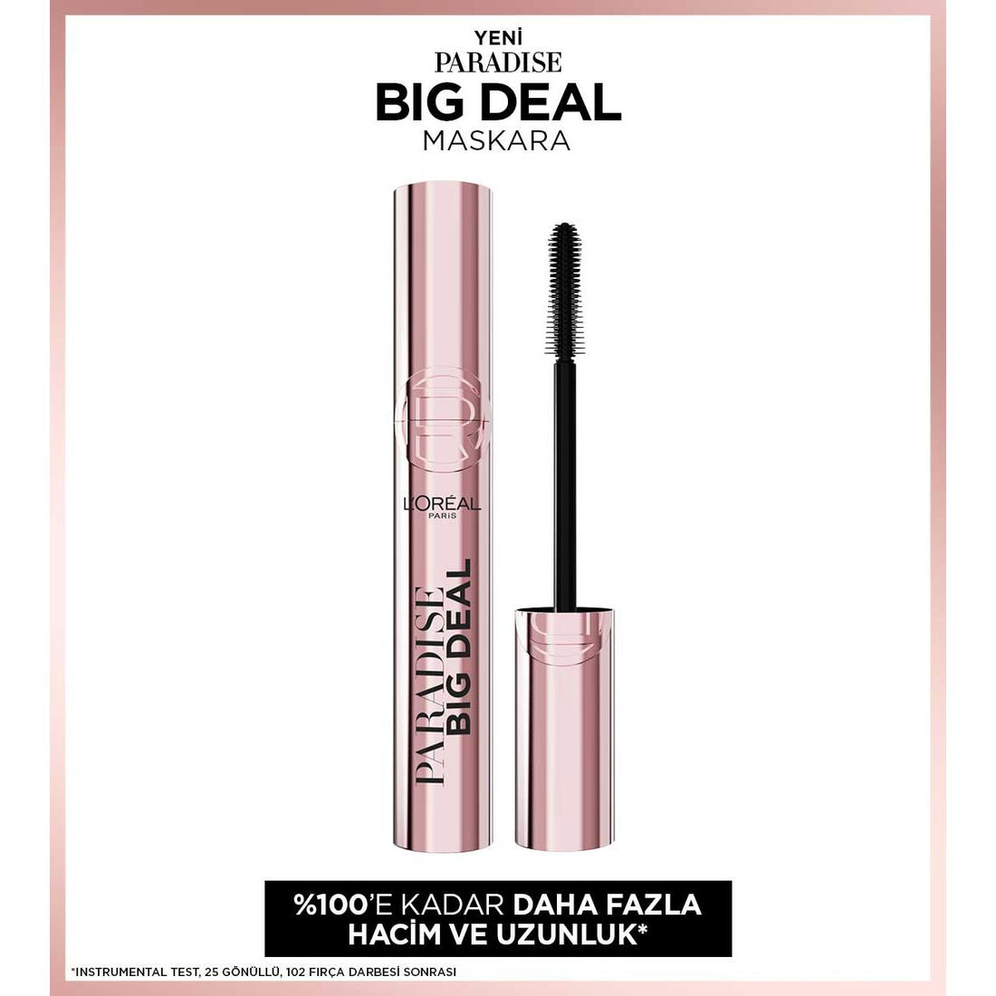 Loreal Paris Paradise Big Deal Maskara - Siyah - Melori