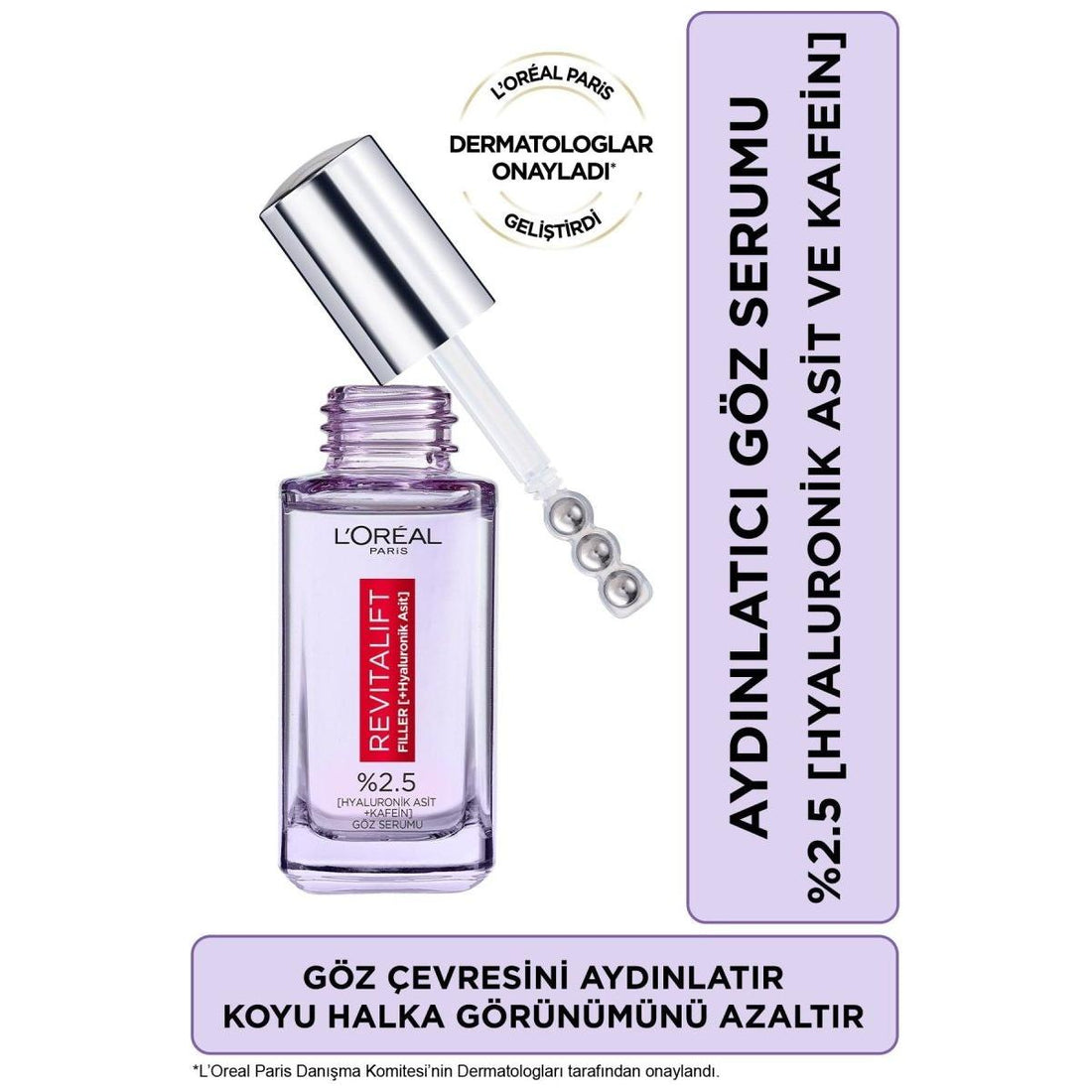 Loreal Paris Revitalift Filler Aydınlatıcı Göz Serumu 20ml - Melori