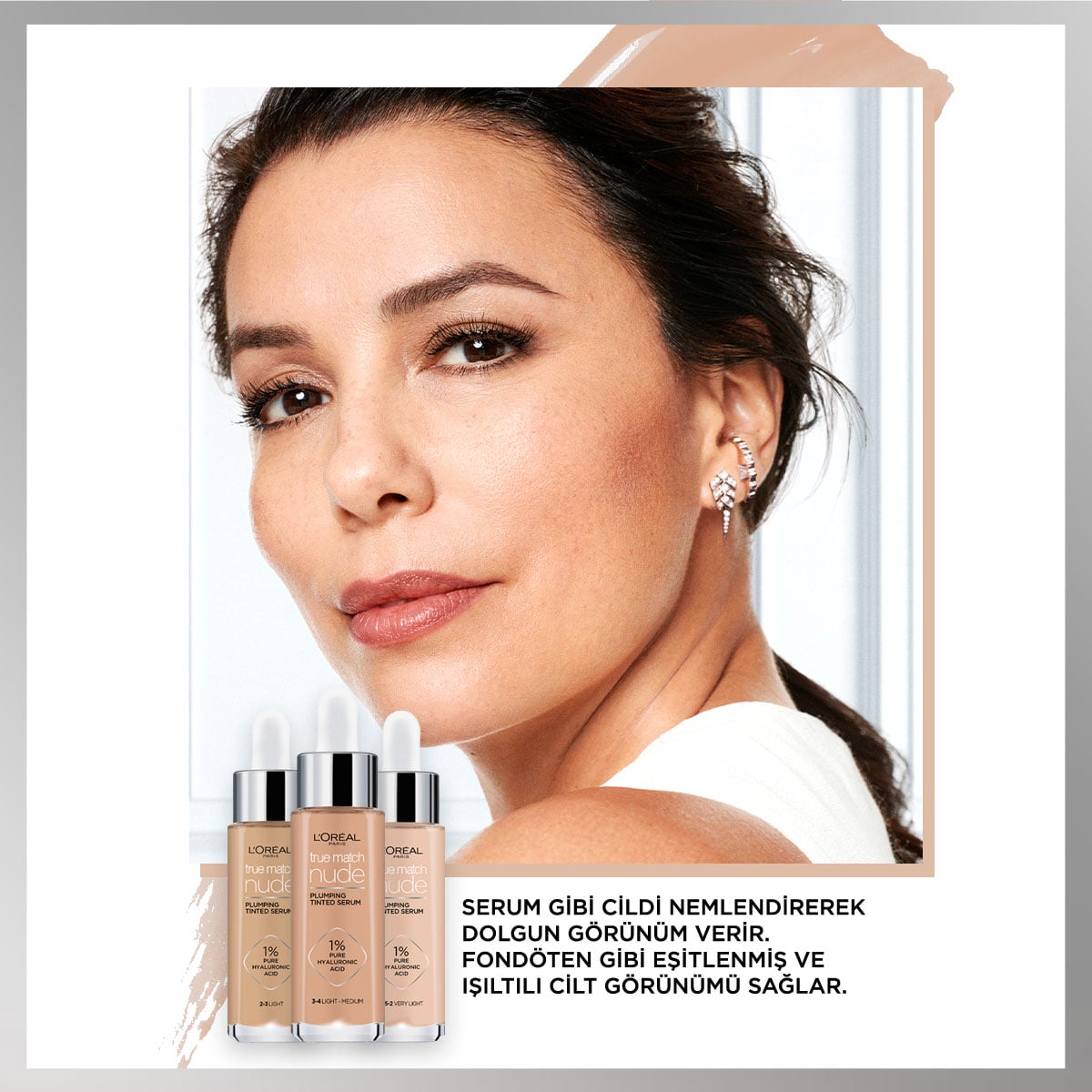 Loreal Paris True Match Nude Fondöten Serum 0.5 - 2 Very Light - Melori