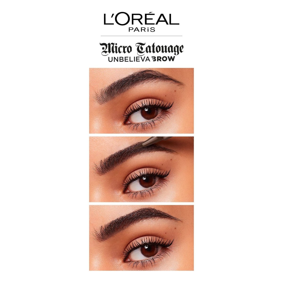 Loreal Paris Unbelieva Brow Micro Tatouage Kaş Kalemi - 109 Ebony - Melori