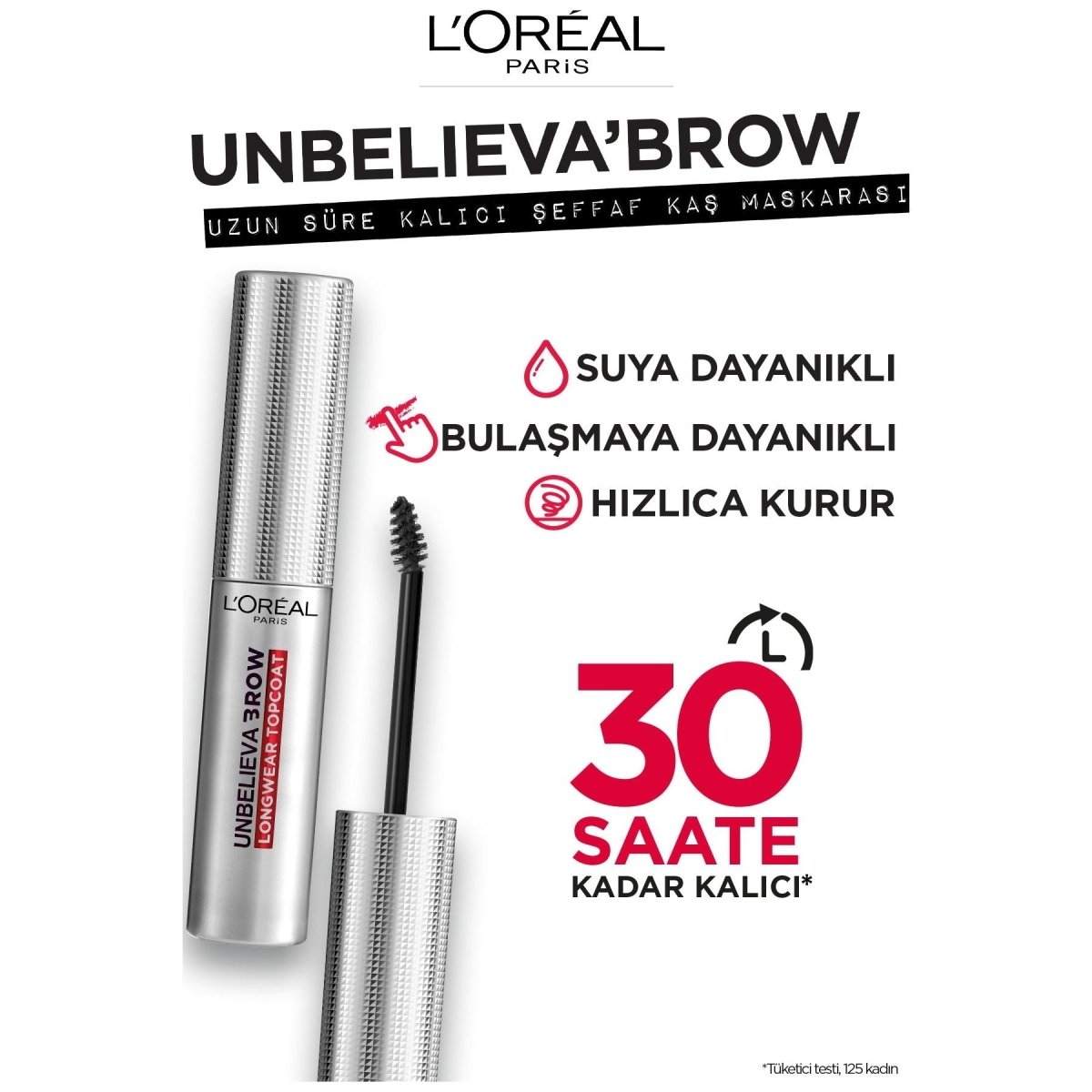 Loreal Paris Unbelieva Brow Uzun Süre Kalıcı Şeffaf Kaş Maskarası - Melori