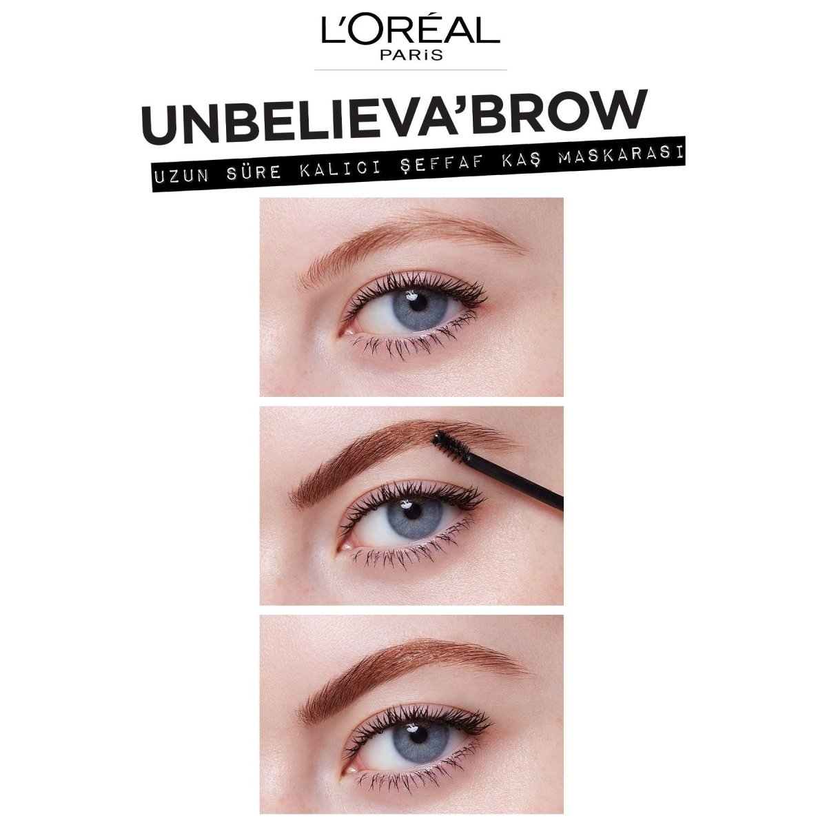 Loreal Paris Unbelieva Brow Uzun Süre Kalıcı Şeffaf Kaş Maskarası - Melori