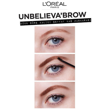 Loreal Paris Unbelieva Brow Uzun Süre Kalıcı Şeffaf Kaş Maskarası - Melori