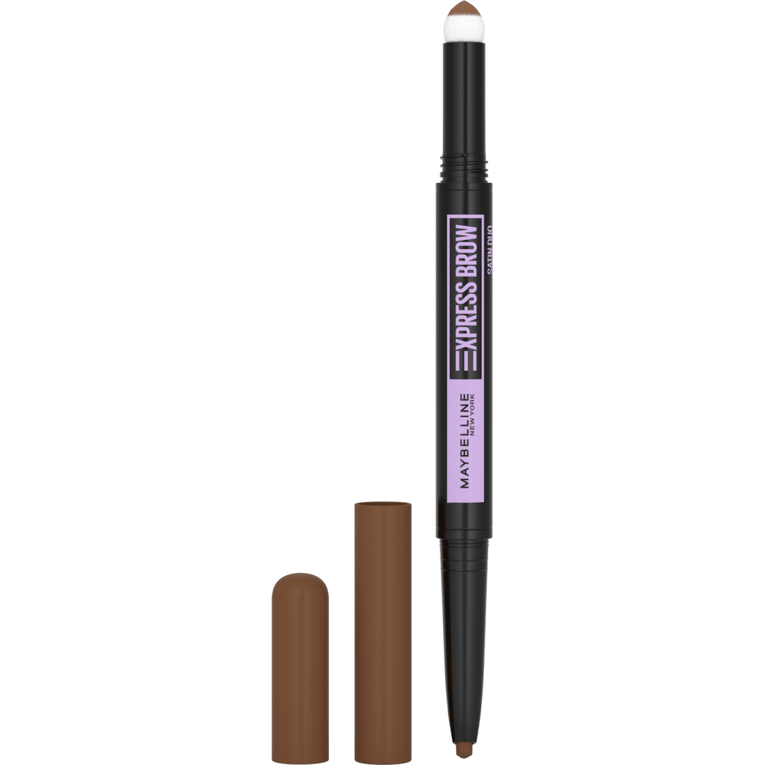 Maybelline New York Express Brow Satin Duo Çift Taraflı Kaş Kalemi - 02 Orta Ton - Melori