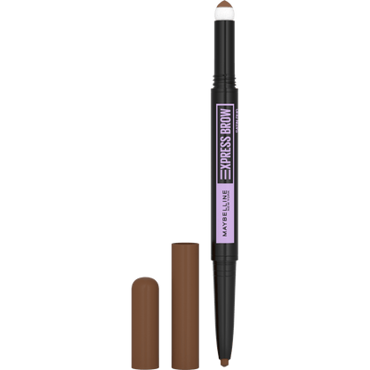 Maybelline New York Express Brow Satin Duo Çift Taraflı Kaş Kalemi - 02 Orta Ton - Melori