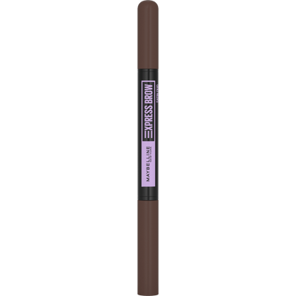 Maybelline New York Express Brow Satin Duo Çift Taraflı Kaş Kalemi - 04 Koyu Ton - Melori