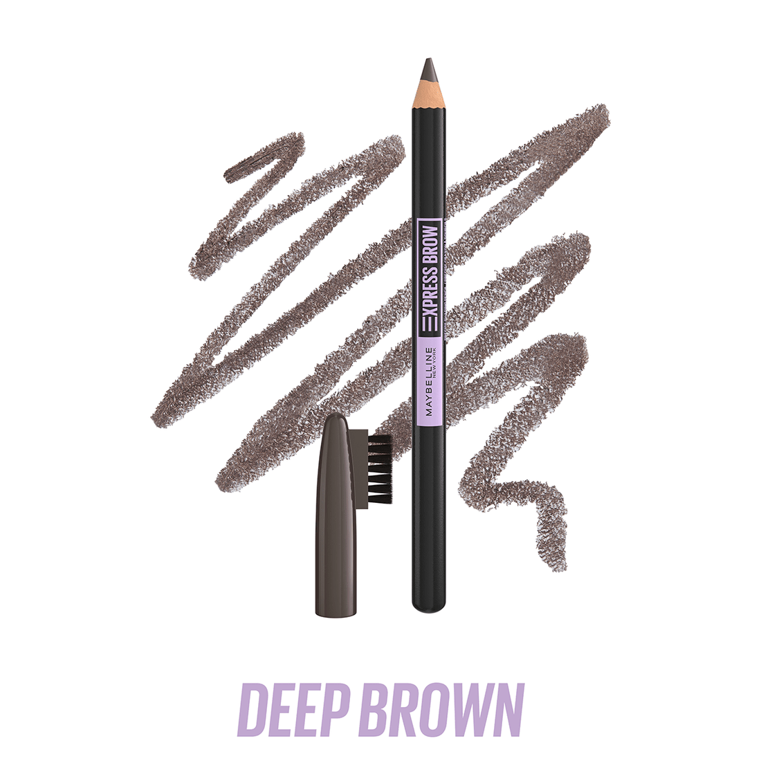 Maybelline New York Express Brow Shaping Pencil - Deep Brown - Melori