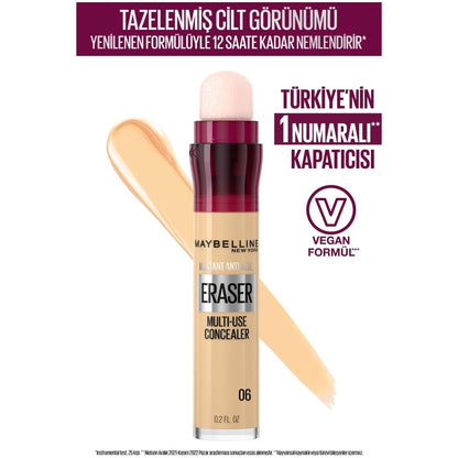 Maybelline New York Instant Anti Age Eraser Kapatıcı - 06 Neutralizer - Melori