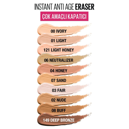 Maybelline New York Instant Anti Age Eraser Kapatıcı - 06 Neutralizer - Melori