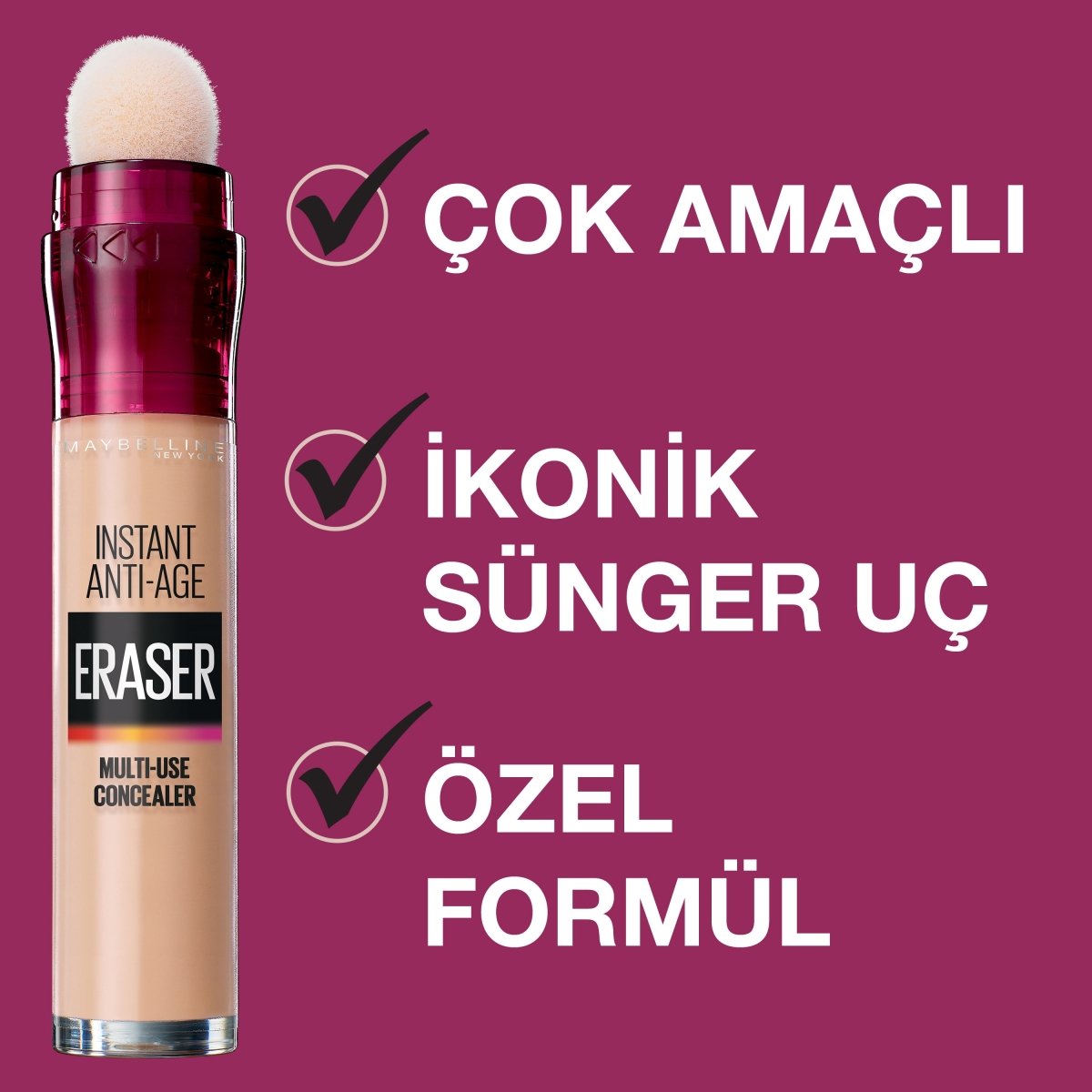 Maybelline New York Instant Anti Age Eraser Kapatıcı - 06 Neutralizer - Melori
