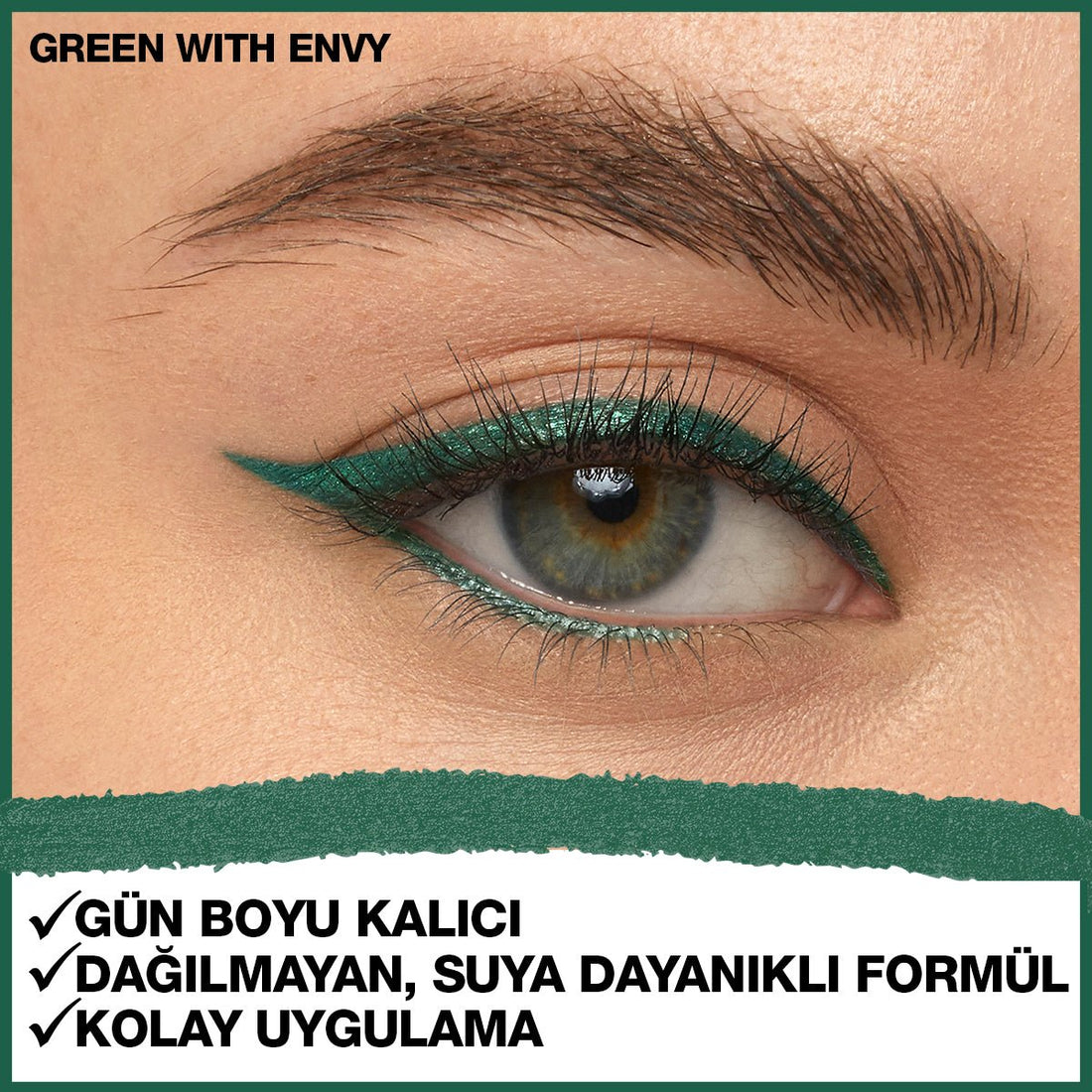 Maybelline New York Lasting Drama Automatic Liner Göz Kalemi - Green With Envy - Melori