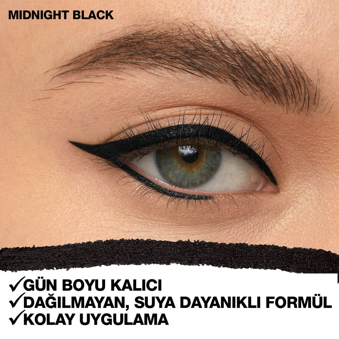 Maybelline New York Lasting Drama Automatic Liner Göz Kalemi - Midnight Black - Melori