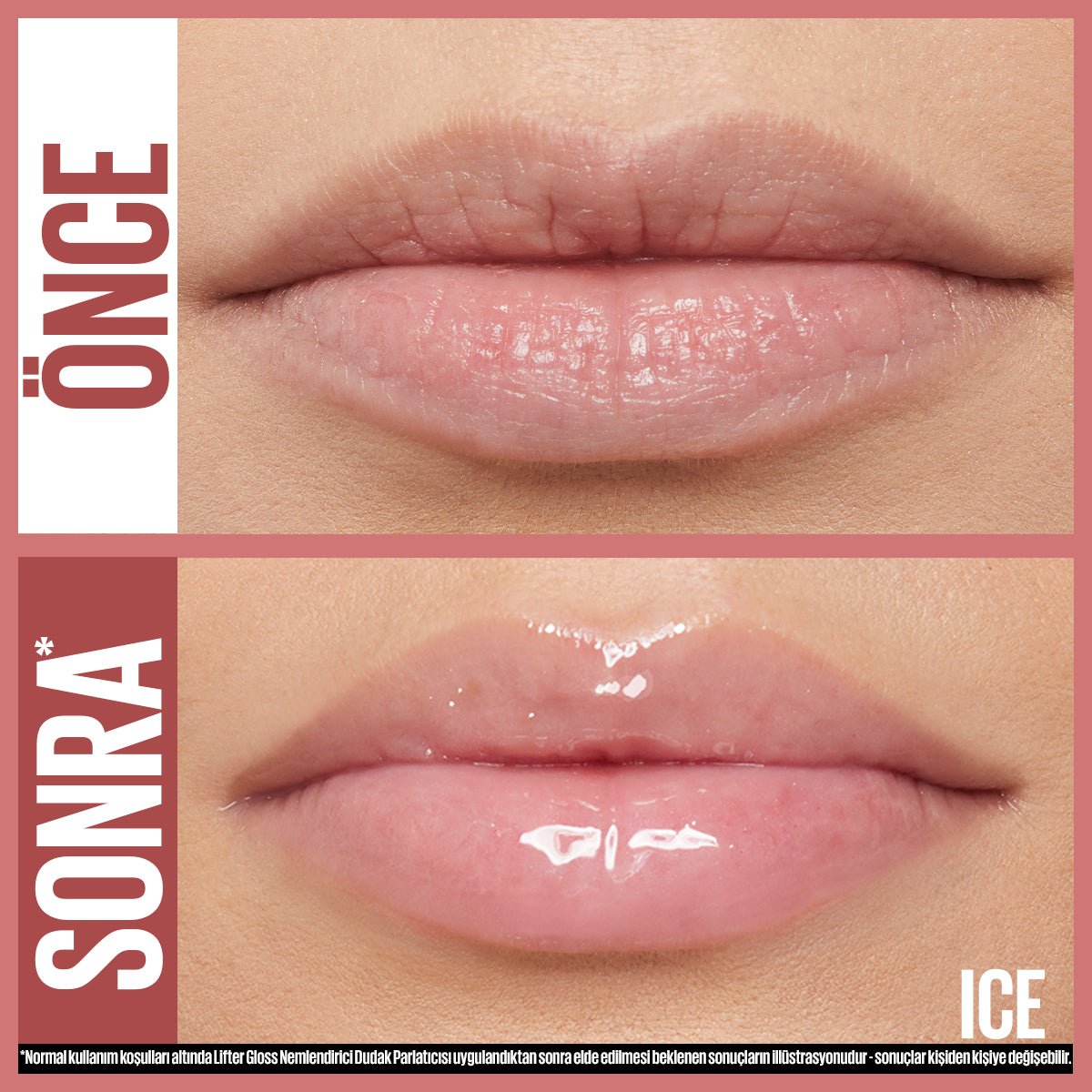 Maybelline New York Lifter Gloss Nemlendirici Dudak Parlatıcısı - 002 Ice - Melori