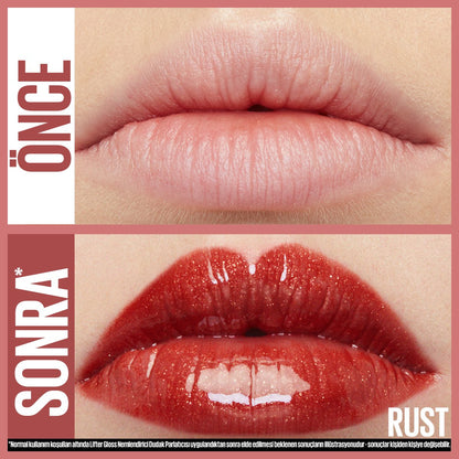 Maybelline New York Lifter Gloss Nemlendirici Dudak Parlatıcısı - 016 RUST - Melori