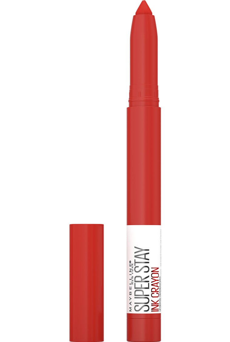 Maybelline New York Super Stay Ink Crayon Kalem Mat Ruj - Spiced Up - 115 Know No Limits - Melori