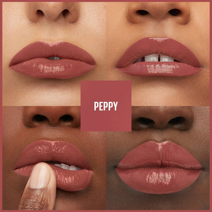 Maybelline New York Super Stay Vinyl Ink Uzun Süre Kalıcı Likit Parlak Ruj 115 Peppy - Melori
