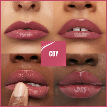Maybelline New York Super Stay Vinyl Ink Uzun Süre Kalıcı Likit Parlak Ruj 20 Coy - Melori