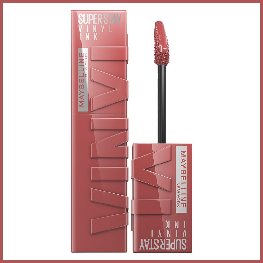 Maybelline New York Super Stay Vinyl Ink Uzun Süre Kalıcı Likit Parlak Ruj 35 Cheeky - Melori