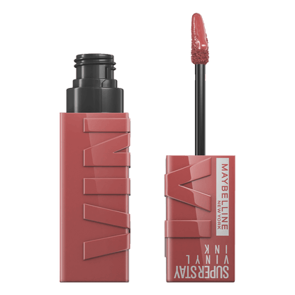 Maybelline New York Super Stay Vinyl Ink Uzun Süre Kalıcı Likit Parlak Ruj 35 Cheeky - Melori