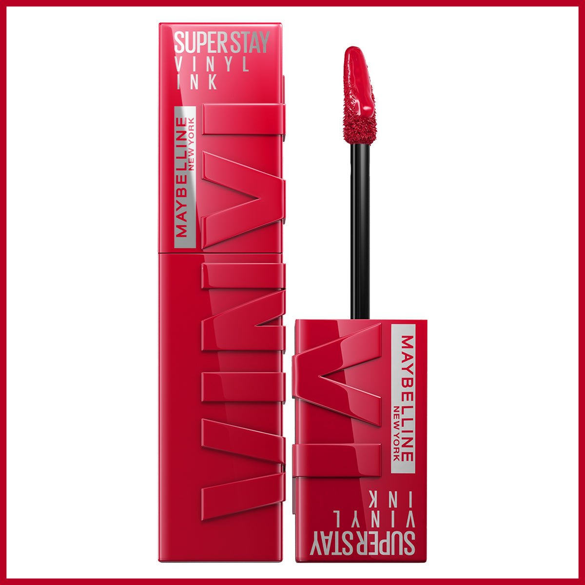 Maybelline New York Super Stay Vinyl Ink Uzun Süre Kalıcı Likit Parlak Ruj 50 Wicked - Melori