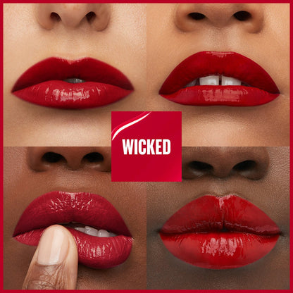 Maybelline New York Super Stay Vinyl Ink Uzun Süre Kalıcı Likit Parlak Ruj 50 Wicked - Melori