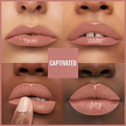Maybelline New York Super Stay Vinyl Ink Uzun Süre Kalıcı Likit Parlak Ruj 95 Captivated - Melori