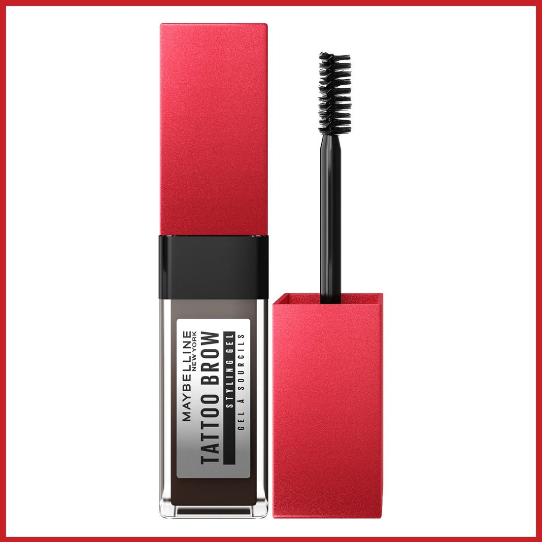 Maybelline New York Tattoo Brow 36H STYLING GEL - 257 MEDIUM BROWN - Melori