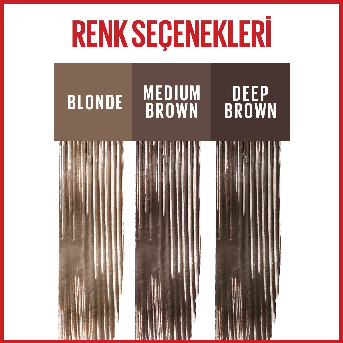 Maybelline New York Tattoo Brow 36H STYLING GEL - 260 DEEP BROWN - Melori