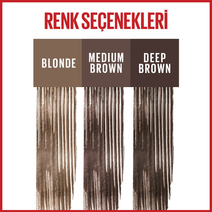 Maybelline New York Tattoo Brow 36H STYLING GEL - 260 DEEP BROWN - Melori