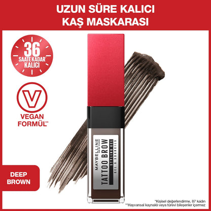 Maybelline New York Tattoo Brow 36H STYLING GEL - 260 DEEP BROWN - Melori
