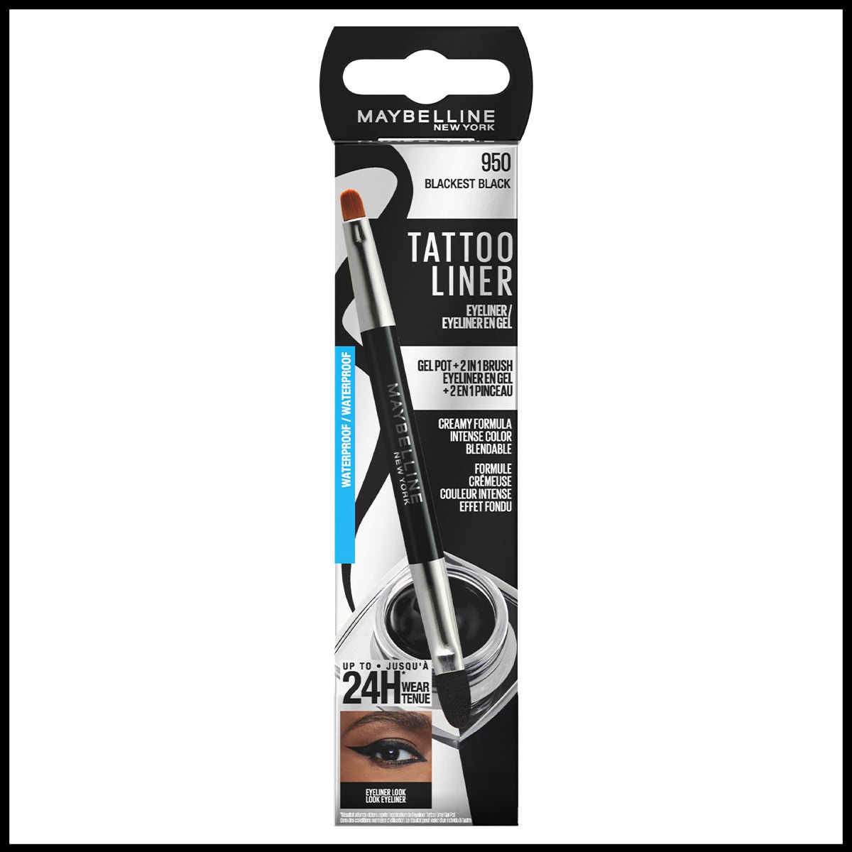 Maybelline New York Tattoo Liner Gel Pot Eyeliner - Siyah - Melori