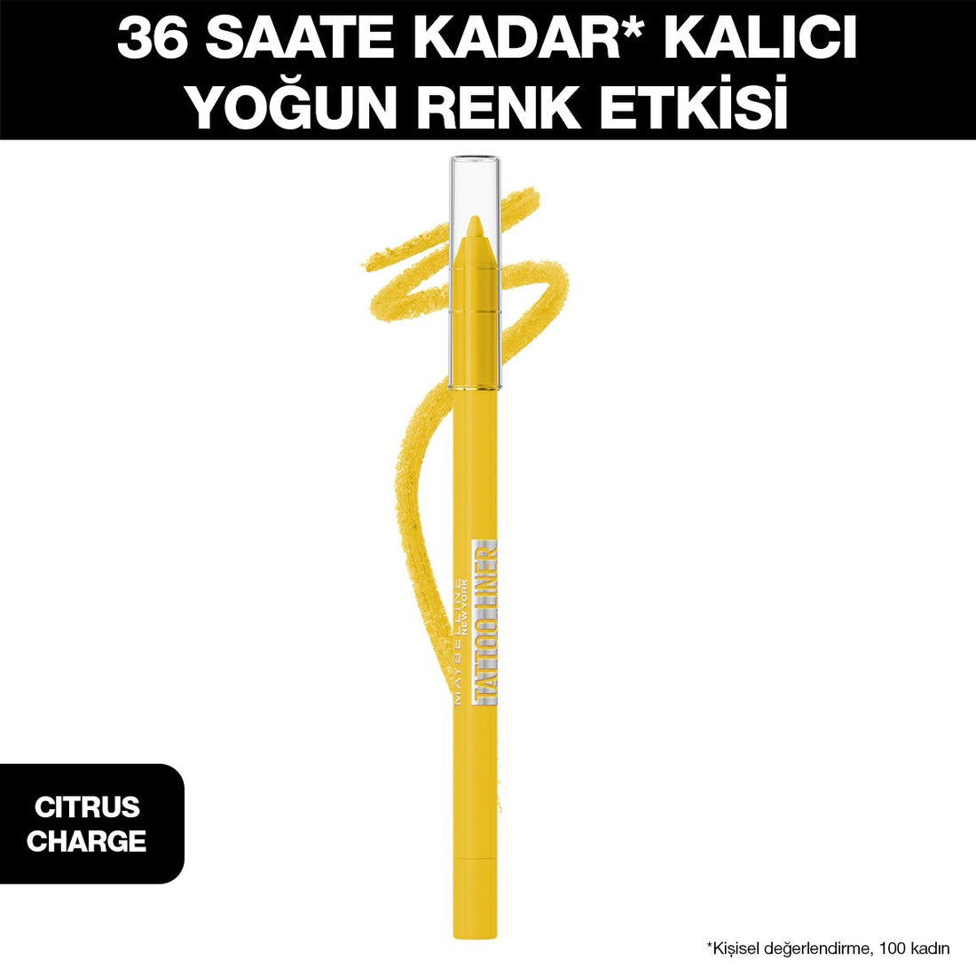 Maybelline New York Tattoo Liner Jel Göz Kalemi - Citrus Charge - Melori