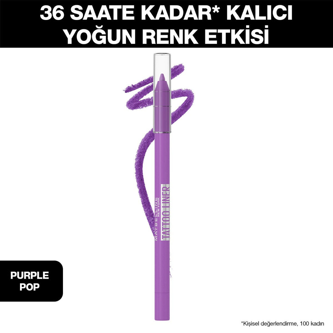 Maybelline New York Tattoo Liner Jel Göz Kalemi - Purple Pop - Melori