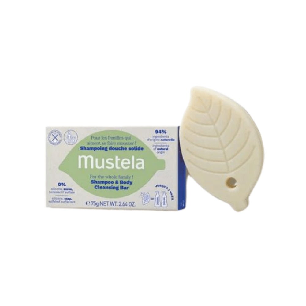 Mustela Shampoo Body Cleansing Bar 75 g - Melori